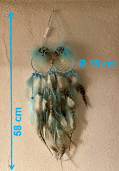 Attrape-rêves fait main, design hibou !!! SEULEMENT 1 PIÈCE !!!